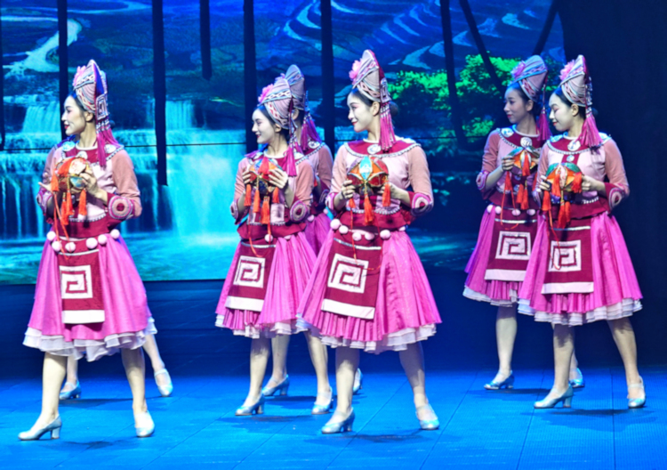  Romance Show in country village near Yangshuo, China