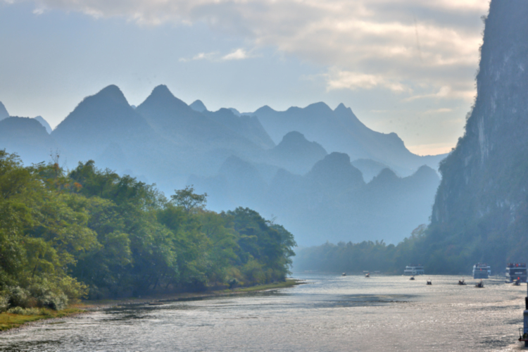Li River Cruise through the karsk hills