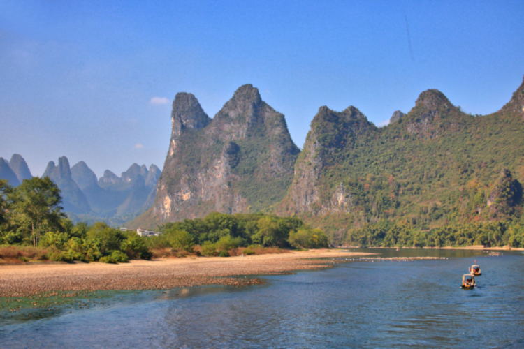 Li River Cruise through the karsk hills