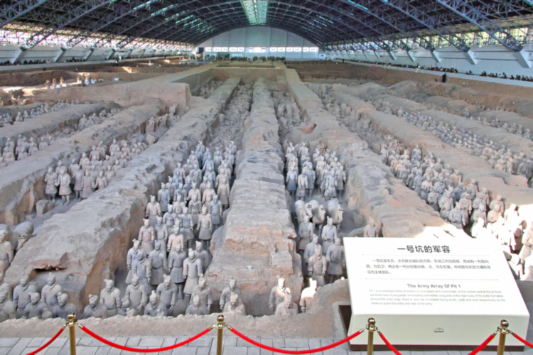 Entombed Warriors, Xian, China
