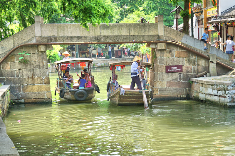 Zhujiajiao, 50 km west of Shanghai, China