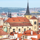 Czech Republic - Prague - Old Town in the foreground