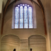 Holocaust Memorial in the Pinkas Synagogue, Prague, Czech Republic