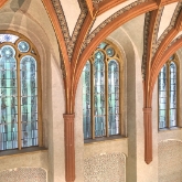 Holocaust Memorial in the Pinkas Synagogue, Prague, Czech Republic