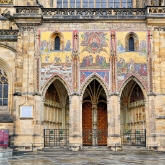 St Vitus Cathedral in the Prague Castle, Czech Republic