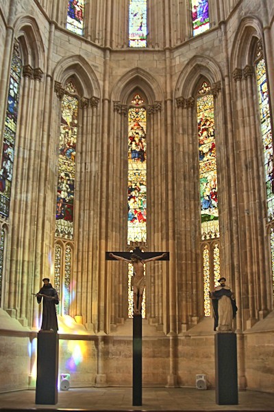 Inside Batalha Monastery