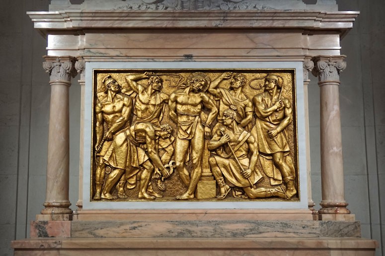 Inside the Basilica of Our Lady of the Rosary