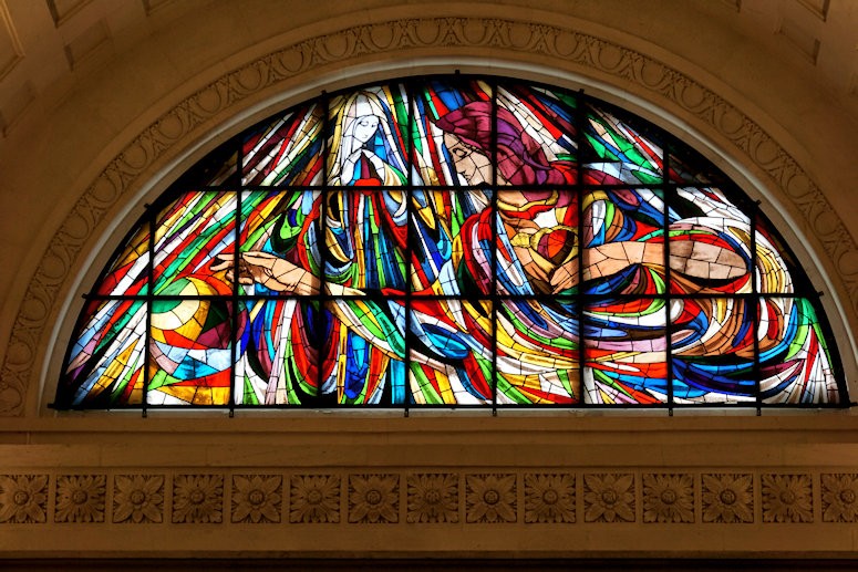 Inside the Basilica of Our Lady of the Rosary