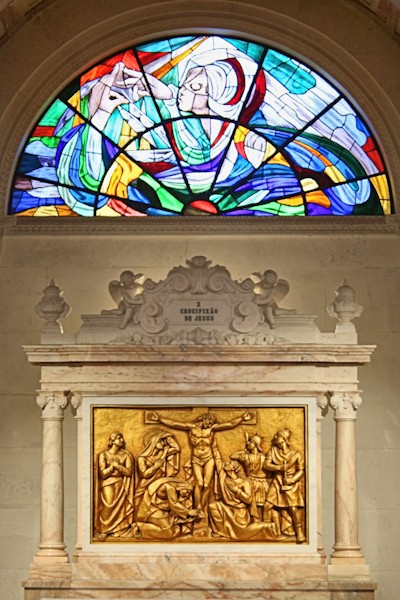 Inside the Basilica of Our Lady of the Rosary