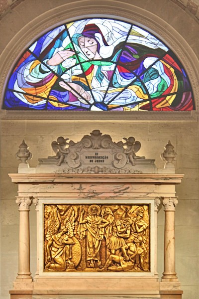 Inside the Basilica of Our Lady of the Rosary