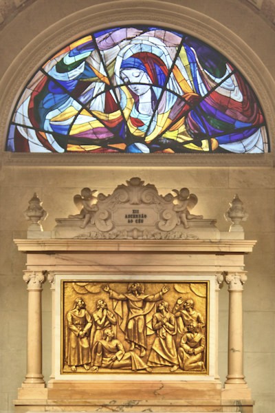 Inside the Basilica of Our Lady of the Rosary