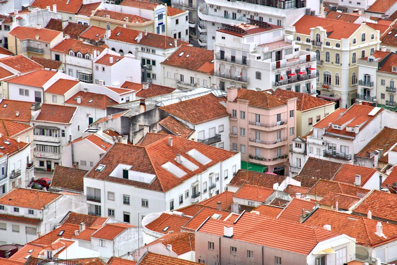 The suburb of Praia, part of the town of Nazaré