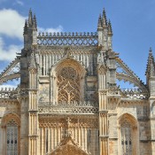 Batalha Monastery was a Dominican Convent  up to 1980, when it became a museum. It is another example of Gothic architecture in Portugal.