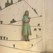 Inside the Basilica of Our Lady of the Rosary - graves of Jacinta Marto and Lúcia dos Santos