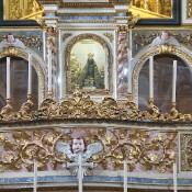 Inside the Church of Nazaré