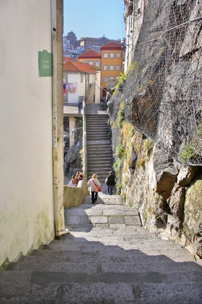  In the old quarter of Porto, Portugal
