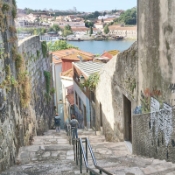  In the old quarter of Porto, Portugal
