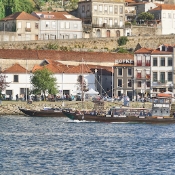 The city of Gaia on the south side of the Douro River opposite Porto
