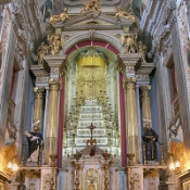 Inside the Church of the Franciscans, Porto