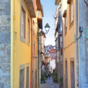  In the old quarter of Porto, Portugal