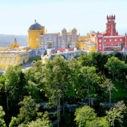 Pena Palace in Sintra is a UNESCO World Heritage Site and one of the Seven Wonders of Portugal.