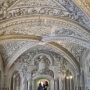 Inside Pena Palace, Sintra, Portugal