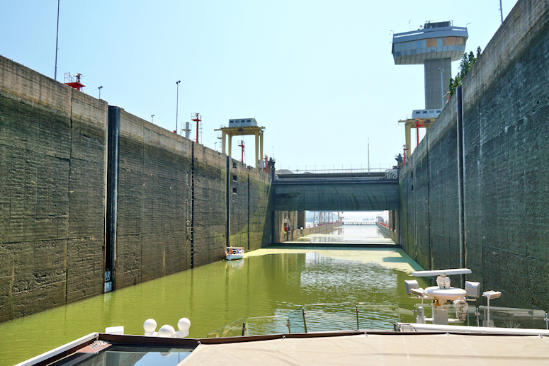 Iron Gate 1 Lock, Danube, Serbia