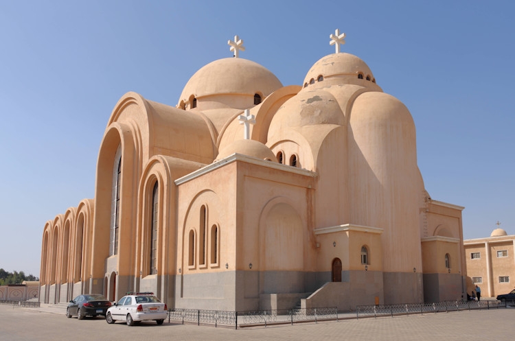 Monastery of St Bishoy, Wadi El-Natroun, Egypt