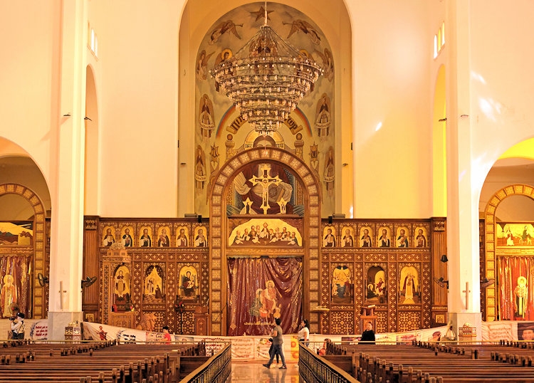 Monastery of St Bishoy, Wadi El-Natroun, Egypt