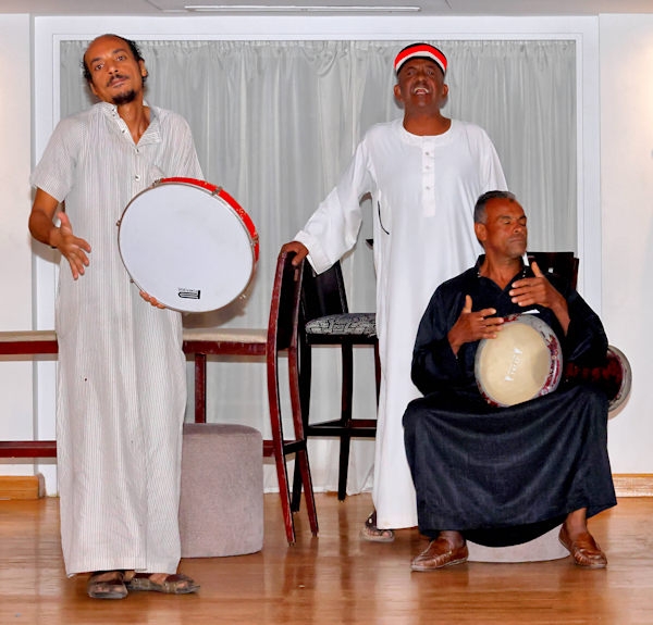 Along the Nile - Nubian Village at Aswan, Egypt