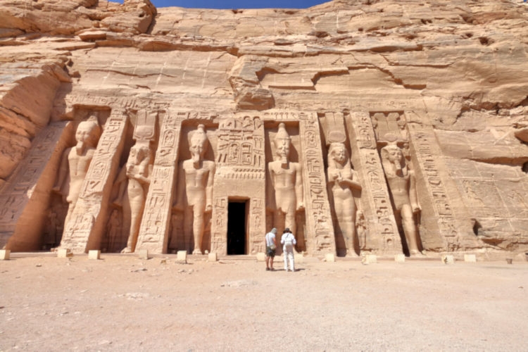 Temple of Nefertari at Abu Simbel, Egypt
