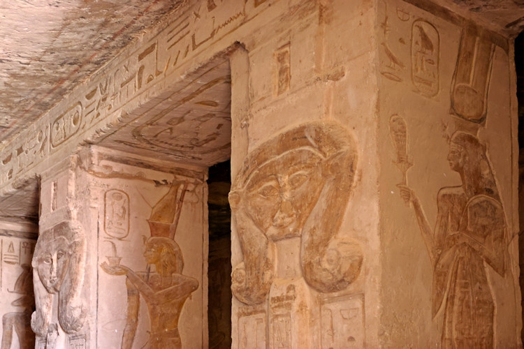Temple of Nefertari at Abu Simbel, Egypt