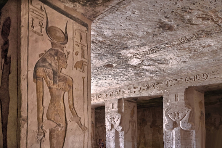 Temple of Nefertari at Abu Simbel, Egypt