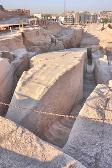 The Unfinished Obelisk, Aswan, Egypt