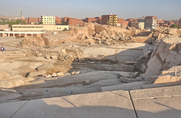 The Unfinished Obelisk, Aswan, Egypt