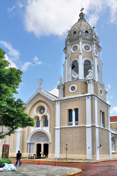 St Francis church, Old Town - Casco Viejo. Panama City